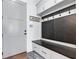 Well-organized mud room with storage, bench and hooks at 109 Owens Mill Pl, Canton, GA 30115
