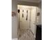 Welcoming condo foyer with coat racks, storage, and durable wood-look flooring, offering style and function at 507 Madison Se Ct, Smyrna, GA 30080