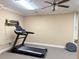 Home gym with exercise equipment including a treadmill and weights, perfect for staying active and healthy at 507 Madison Se Ct, Smyrna, GA 30080