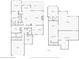 Floor plan showcasing the layout of both basement and first floor with multiple bedrooms at 722 Laurel Canyon Pkwy, Canton, GA 30114