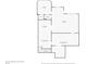 Basement floor plan with great room, kitchenette, bedroom, bathroom, and workshop at 722 Laurel Canyon Pkwy, Canton, GA 30114