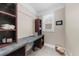 Functional laundry room with countertop, sink, and shelves at 722 Laurel Canyon Pkwy, Canton, GA 30114