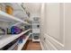 Organized pantry with shelving and storage space at 722 Laurel Canyon Pkwy, Canton, GA 30114