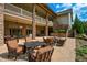 Outdoor patio with comfortable seating and scenic views of the surrounding landscape at 722 Laurel Canyon Pkwy, Canton, GA 30114