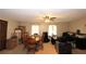 Dining area with wooden table set and view of adjacent rooms at 2562 Kennesaw Springs Nw Ct, Kennesaw, GA 30144