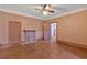The bright living room features hardwood floors, neutral walls, and an ornate fireplace at 638 Bryan Se St, Atlanta, GA 30312