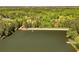 Aerial perspective of the lake revealing a peaceful lake scene at 315 Monroe Dr, Mcdonough, GA 30252