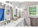 Bathroom featuring dual sinks, and modern decor at 315 Monroe Dr, Mcdonough, GA 30252