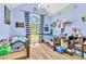 Bedroom with large windows and hardwood floors at 315 Monroe Dr, Mcdonough, GA 30252