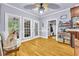 Bright breakfast nook featuring ample natural light, neutral paint, and a convenient location near kitchen at 315 Monroe Dr, Mcdonough, GA 30252