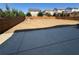 Spacious backyard with a freshly-laid lawn at 5530 Lacebark Pine Ct, Cumming, GA 30040