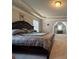 Bedroom features an attached room, tray ceiling and large windows for plenty of natural light at 5530 Lacebark Pine Ct, Cumming, GA 30040