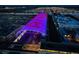 Night aerial view of airport with illuminated structure and extensive parking at 1324 Cambridge Ave. Sw, Atlanta, GA 30344