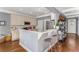 Modern kitchen with stainless steel appliances, breakfast bar, and stylish finishes, perfect for cooking at 1324 Cambridge Ave. Sw, Atlanta, GA 30344