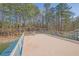 Rooftop lake view deck with metal railing at 6925 Lighthouse Point, Cumming, GA 30041