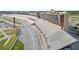 An exterior view of the condominium alongside the racetrack at 1500 Tara Pl # 709, Hampton, GA 30228
