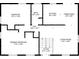 Home layout showing the foyer, living room, kitchen, bedrooms, bath, and dining area at 6414 Bimini Dr, Forest Park, GA 30297