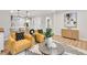 Inviting living room with modern decor and stylish, comfortable seating at 2243 Newnan St, Atlanta, GA 30344