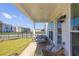 Enjoy this beautiful patio overlooking the yard at 532 Pearl St, Cumming, GA 30040