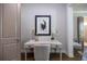 Charming study area features a decorative desk, providing an intimate space for focus and creativity at 532 Pearl St, Cumming, GA 30040