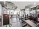 Spacious workout room equipped with weight machines and mirrored walls for a comprehensive fitness experience at 860 Peachtree Ne St # 2212, Atlanta, GA 30308