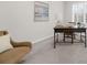 Bright home office with natural light, desk, chair, and lounge seating at 5280 Oak Hill Ter, Cumming, GA 30040