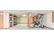 Spacious basement featuring a workout area and ample storage at 730 Ponderosa Ct, Fayetteville, GA 30214