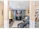 Stylish living room with unique decor and comfortable seating arrangement at 7847 Wrotham Cir, Atlanta, GA 30349