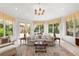 Lovely living room with lots of natural light, vaulted ceiling, and stylish decor at 1209 The By Ne Way, Atlanta, GA 30306