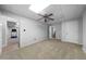 Finished basement with carpet, recessed lighting, and access to other rooms at 1064 Brooks Rackley Rd, Dallas, GA 30157