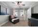 Comfortable bedroom with ceiling fan and natural light at 1064 Brooks Rackley Rd, Dallas, GA 30157