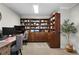 Home office with built-in shelving and plenty of storage at 1064 Brooks Rackley Rd, Dallas, GA 30157