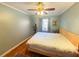 Bright bedroom with natural light, hardwood floors, and a spacious feel at 2567 Connally Dr, East Point, GA 30344