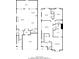 Detailed floor plan showcases the layout of this spacious two-story home at 525 Springer Nw Bnd, Marietta, GA 30060
