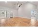 Spacious bedroom with hardwood flooring and ensuite bathroom at 3816 Havenrock Drive, Marietta, GA 30066