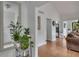 Open foyer with gleaming floors, a decorative mirror, and plenty of space at 810 Lismore Se # 10, Smyrna, GA 30080