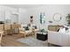Cozy living room with stylish furniture, modern decor, and an open concept design at 1249 Ladd Sw St, Atlanta, GA 30310