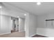 Finished basement space with recessed lighting and chair rail at 2520 Robin Hood Ne Pl, Marietta, GA 30068