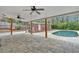Outdoor patio area featuring a swimming pool and ample space for relaxation and entertainment at 2520 Robin Hood Ne Pl, Marietta, GA 30068