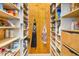 Well-organized pantry with wooden shelves and ample storage space for all your culinary needs at 978 Moores Club Ne, Atlanta, GA 30319