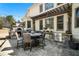 Outdoor patio with a built in grill, pizza oven, outdoor seating and pergola at 3227 Aviary Nw Ct, Acworth, GA 30101