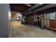 Unfinished basement featuring concrete floor and exposed duct work at 993 Castle Falls Dr. Ne Dr, Atlanta, GA 30329