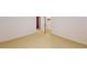 Spacious carpeted bedroom with an attached closet and simple features at 993 Castle Falls Dr. Ne Dr, Atlanta, GA 30329