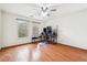 Bright bedroom with hardwood floors and large windows, offering ample natural light at 108 Kirk Crossing Dr, Decatur, GA 30030