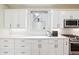 Modern kitchen featuring new white cabinets and stainless steel appliances at 108 Kirk Crossing Dr, Decatur, GA 30030
