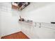 Walk-in closet with custom shelving for optimal storage and organization at 108 Kirk Crossing Dr, Decatur, GA 30030