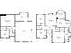 A two-story floor plan with a recreation room, utility, garage, bedroom and primary bedroom at 21 Enclave Walk, Powder Springs, GA 30127