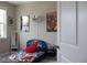 Vibrant bedroom with a playful superhero theme, featuring themed bedding, artwork, and a cozy atmosphere at 308 Overture Ct, Smyrna, GA 30080