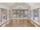 Breakfast nook with large windows providing natural light and views of the backyard, perfect for morning coffee at 1431 Brandy Shoals Se Ct, Conyers, GA 30013