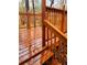 Outdoor wooden deck with railing provides a relaxing space for outdoor living at 1034 Bettina Ct, Mableton, GA 30126